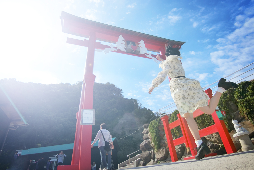 旅先にて３　祈願