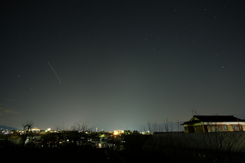 暮れの空