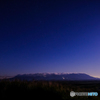 月夜のくじゅう連山