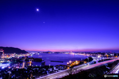 関門海峡の夜景