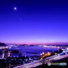 関門海峡の夜景