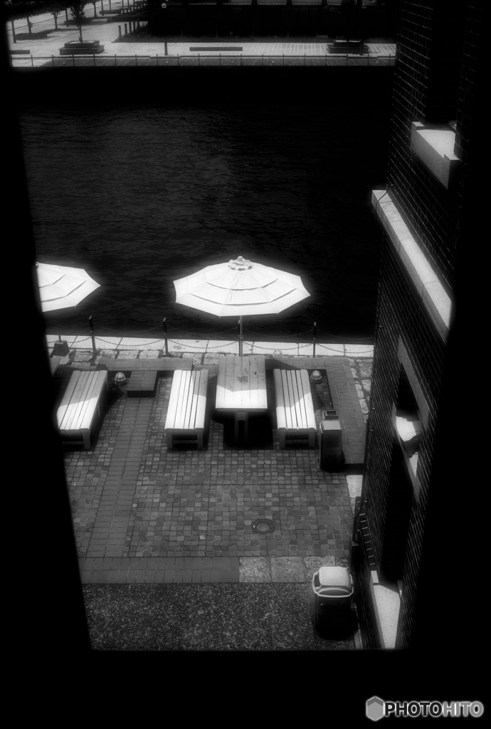 門司港レトロ B&W #2