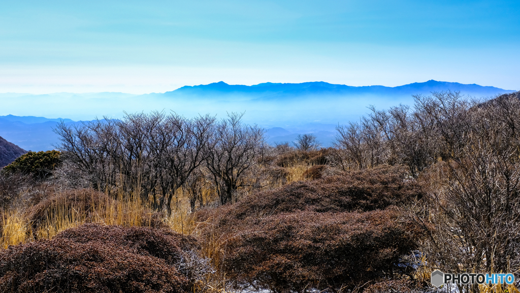 くじゅう 立中山山頂にて
