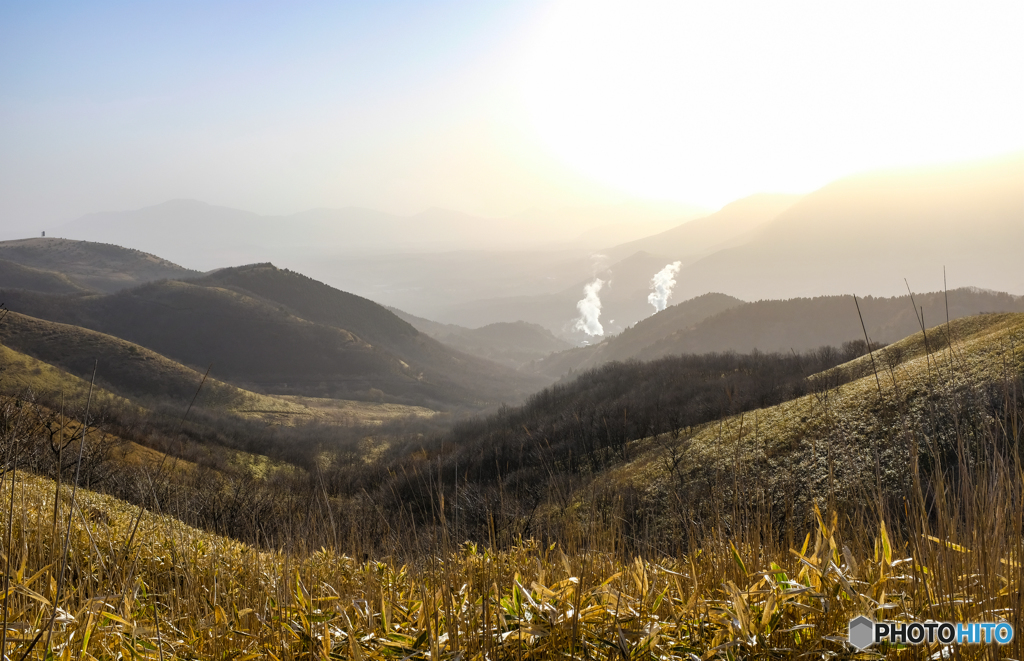 くじゅう涌蓋山登山道にて #1