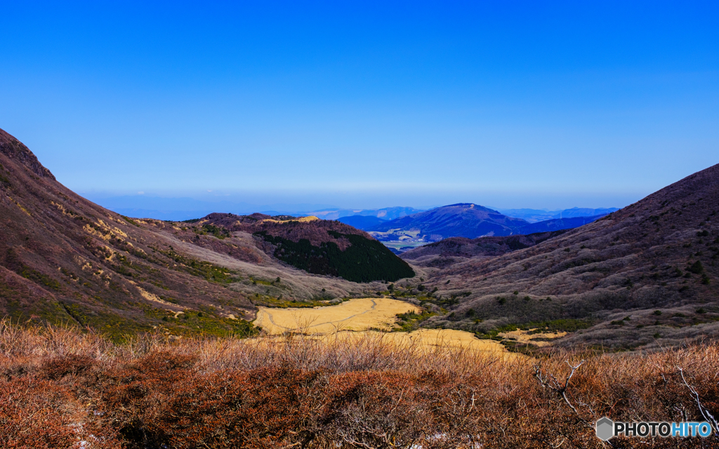 立中山山頂から望む坊ガツル