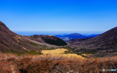 立中山山頂から望む坊ガツル