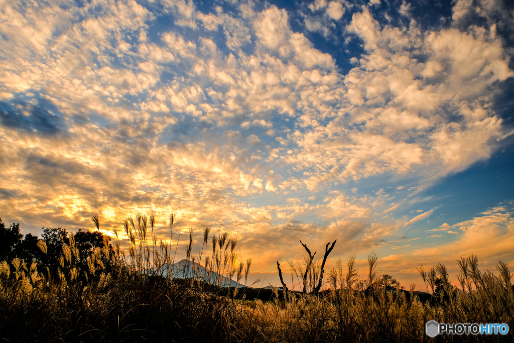 晩秋の夕暮れ By Hmasakazu Id 写真共有サイト Photohito