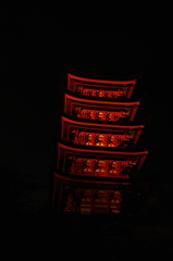 夜に佇む