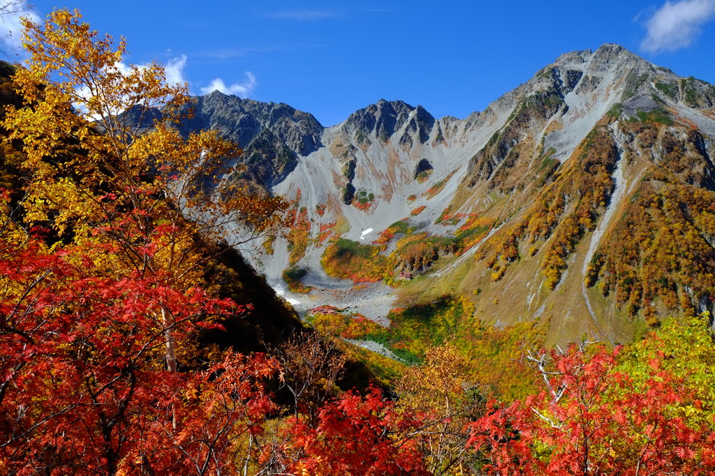穂高秋景