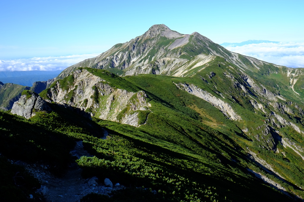 笠ケ岳・晩夏