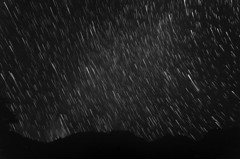 北鎌、星景
