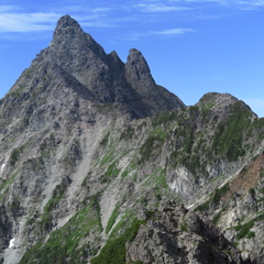 槍ヶ岳、夏景