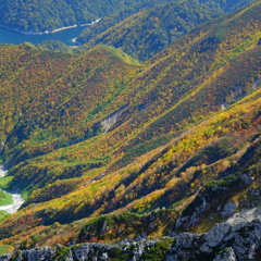 錦秋の御山谷