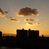 今日の夕焼け