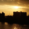 今日の夕焼け