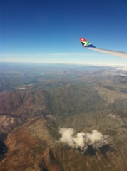 大自然を空から＠南アフリカ上空