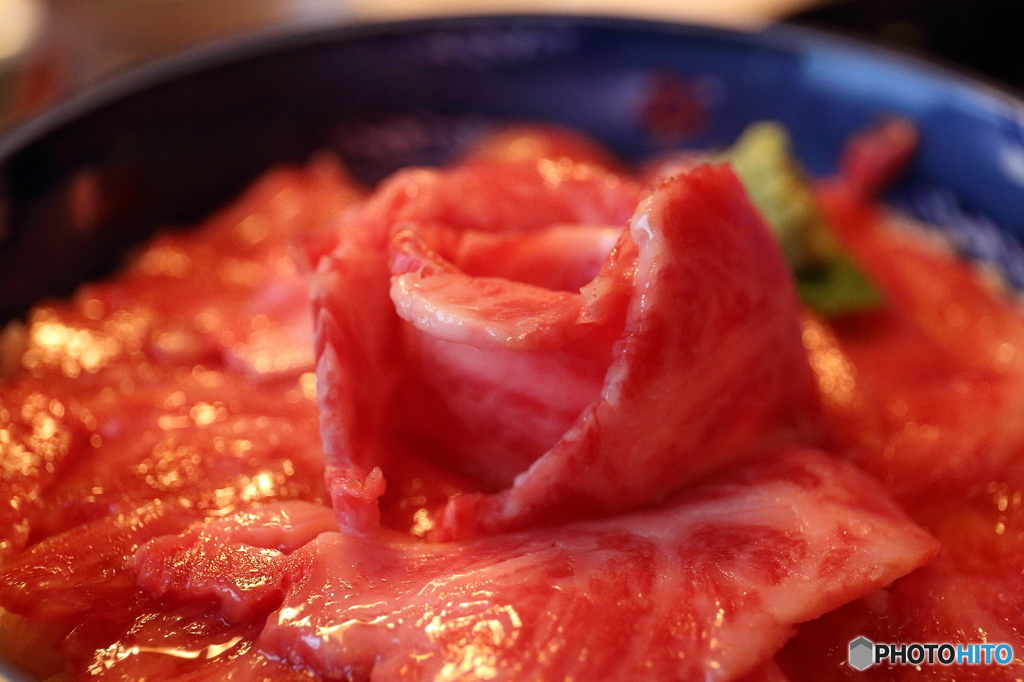 和牛ローストビーフ丼