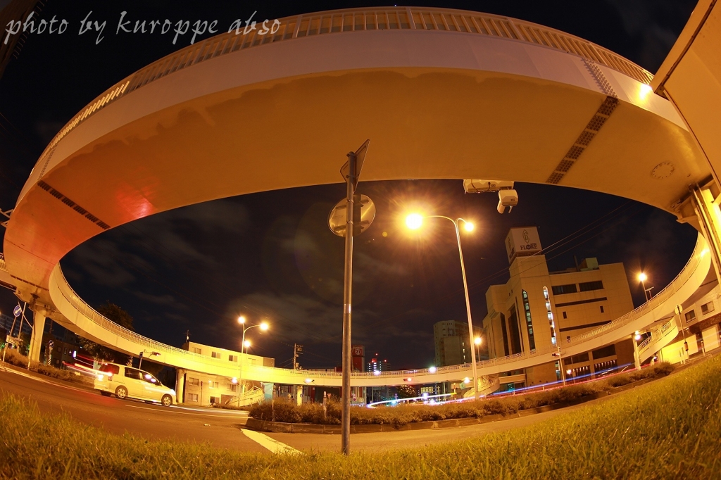 円形歩道橋