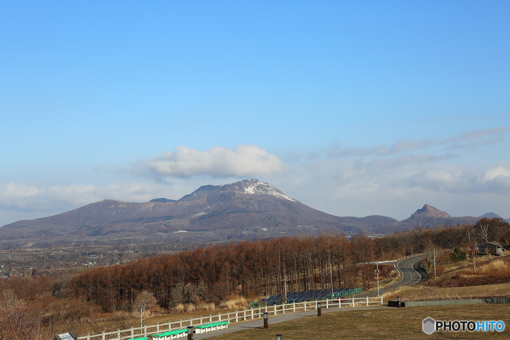 有珠山SAから望む
