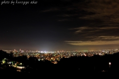 札幌の夜景（旭山記念公園から）