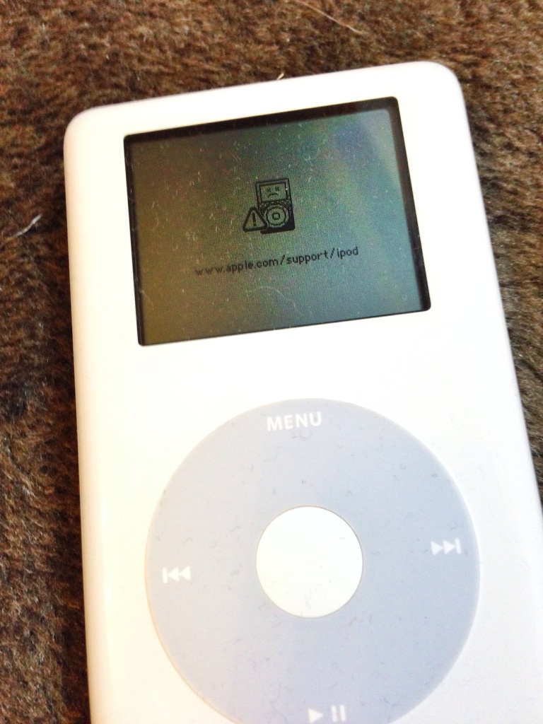 Sad iPod