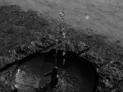 小さな噴水