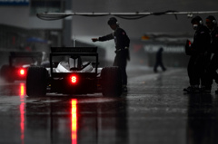 PIT IN THE RAIN