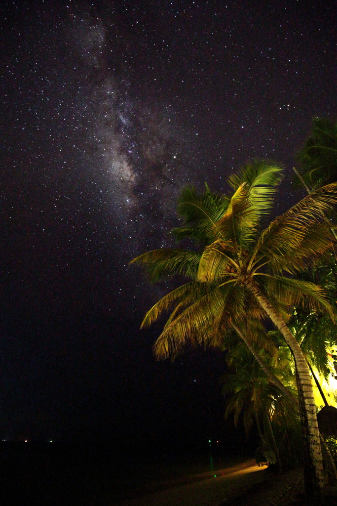 インド洋の星空