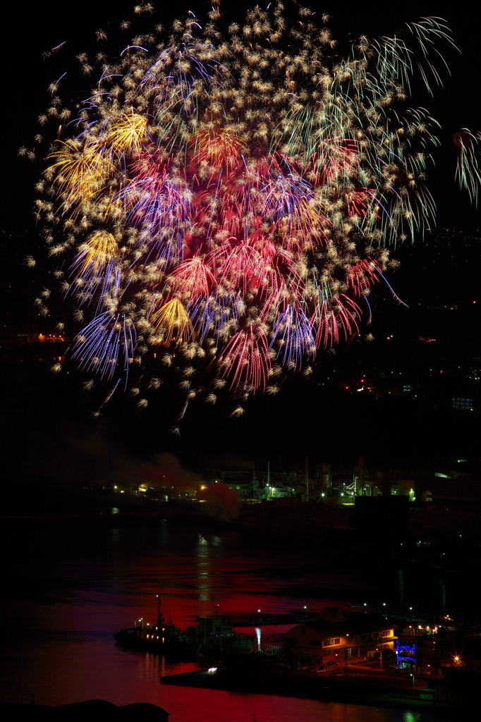 秋祭りの夜