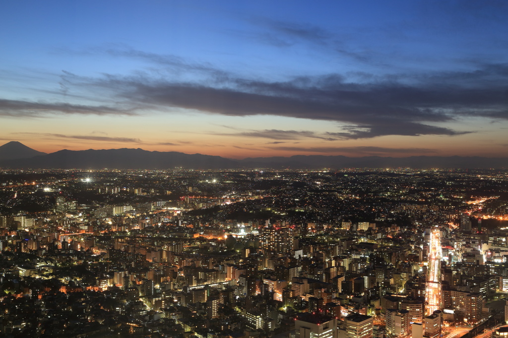 Yokohama City Twilight ～ロイヤルパークホテルからの景色～