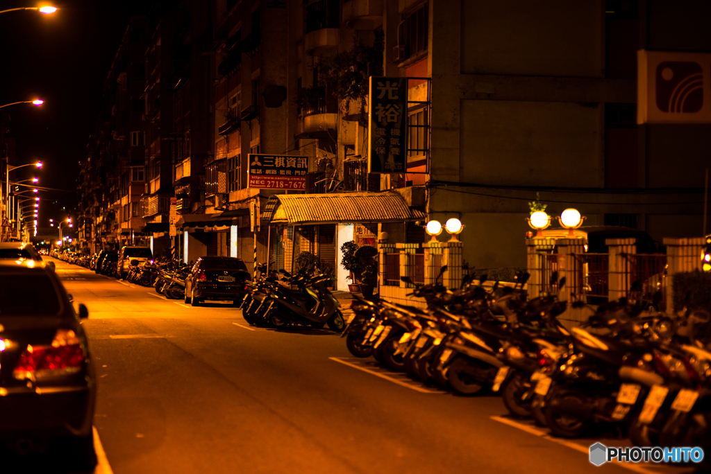 Taipei at night