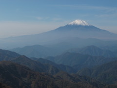 丹沢から