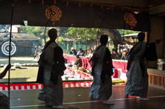 豊島　宇津神社百手祭（弓祭り）