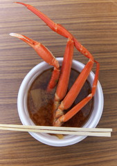カニ汁一杯１００円