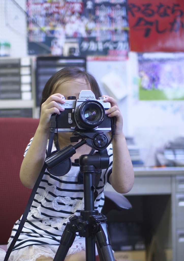 カメラ女子