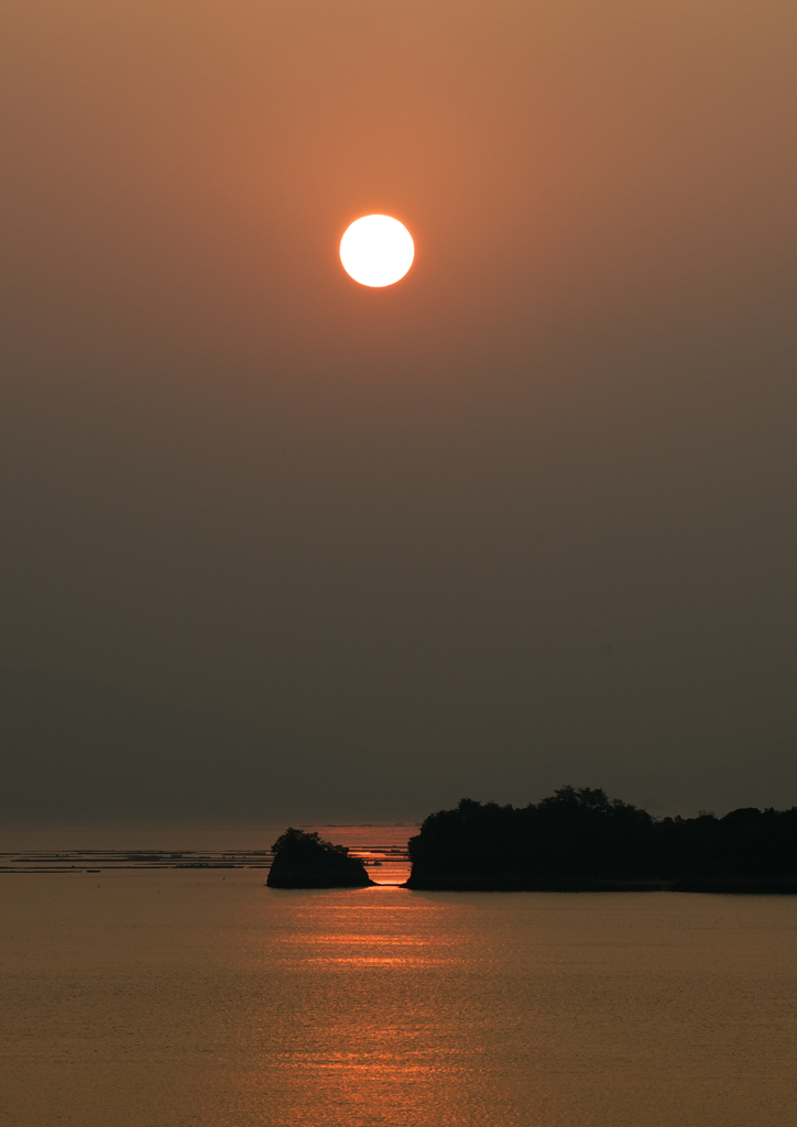 瀬戸内の夜明け4