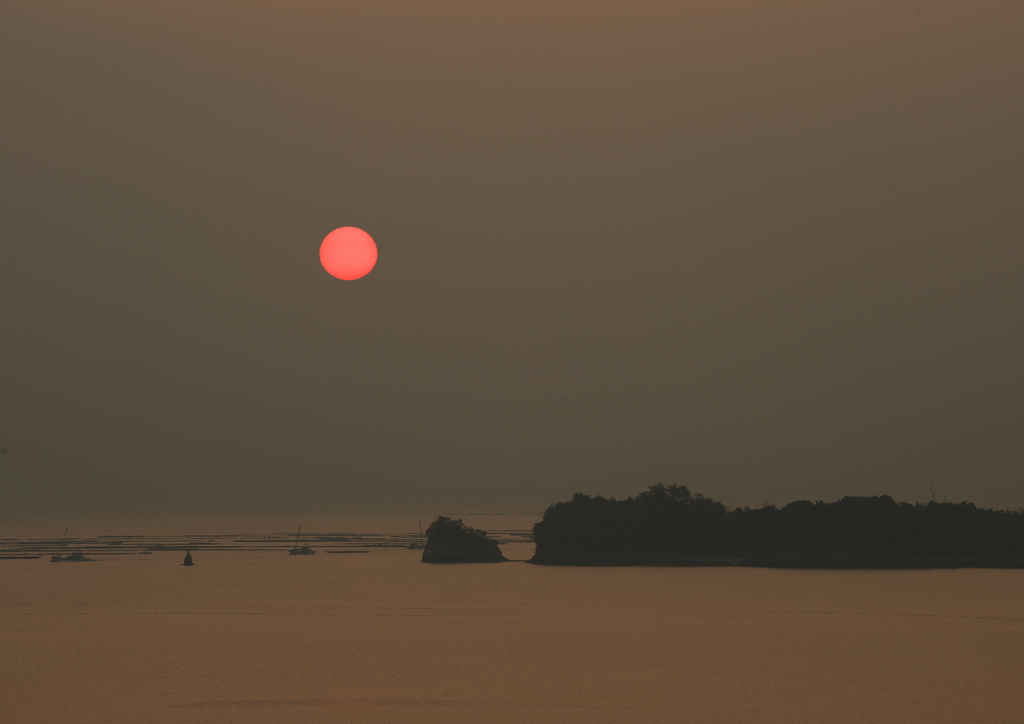 瀬戸内の夜明け2