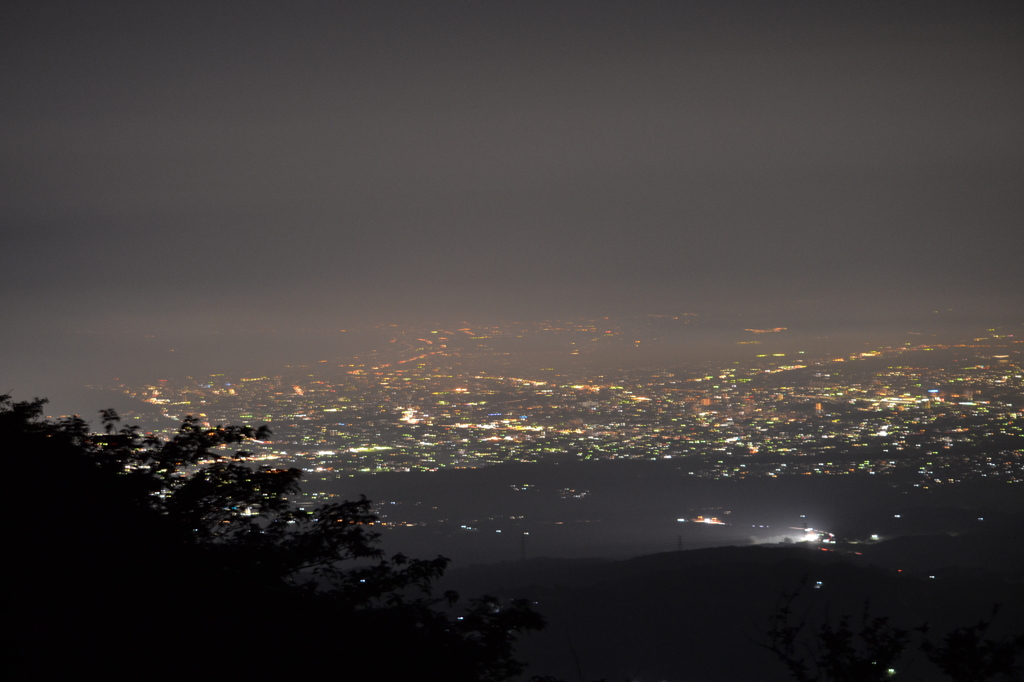 初夜景撮影