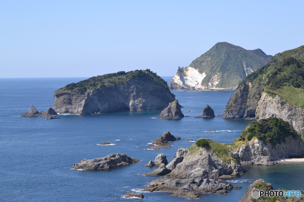 奥石廊のあいあい岬から・・・