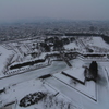 雪の五稜郭