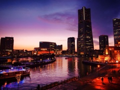 横浜黄昏