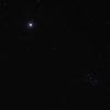 木星とM45プレアデス星団