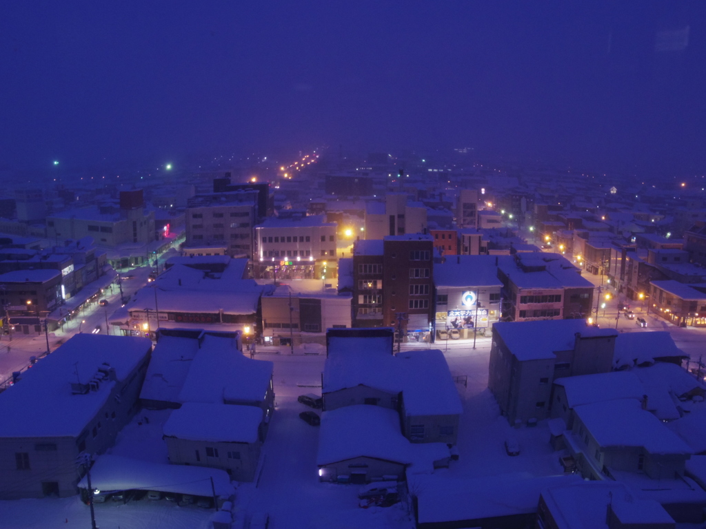 故郷の夜景