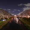 各務原の夜桜