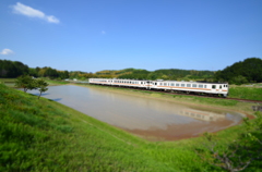 田植えのキハ４０