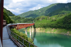 もうすぐ奥大井湖