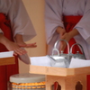 「巫女さんがかわいらしかった」