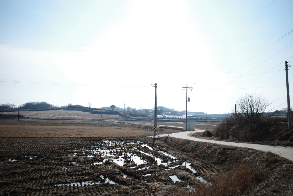 田舎の風景 @韓国・麗州