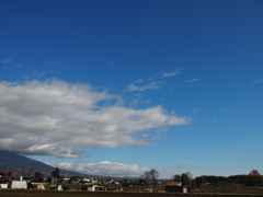 晩秋の浅間山