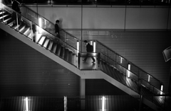 Metallic stair